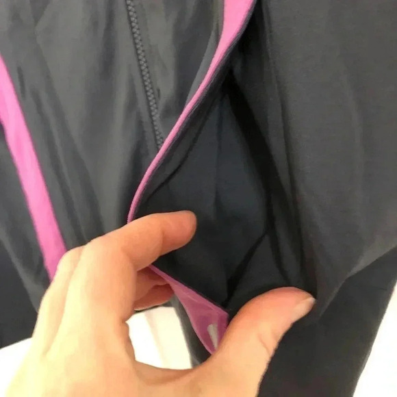Joe Fresh Grey & Pink Zip Up Top Size Extra Small - Picture 3 of 16